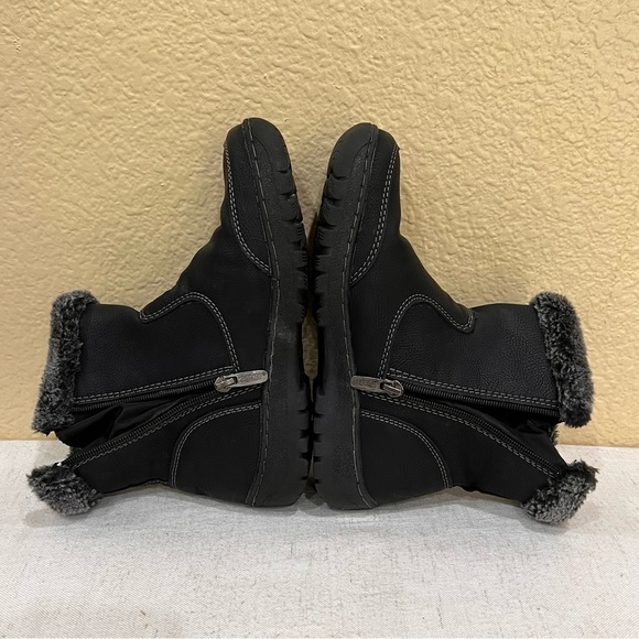 Khombu Addison Black Memory Foam Water Repellent All-Weather Boot Size 6M - Picture 5 of 12